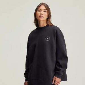 Stella McCartney Addidas Crewneck Sweatshirt with Cut Out / Open Underarm Sides